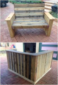 Pallet Bench and Counter Table
