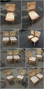 Eye Catching DIY Wooden Pallet Chairs