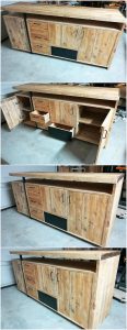 Pallet Cabinet or Chest of Drawers