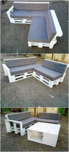 Pallet Couch and Table
