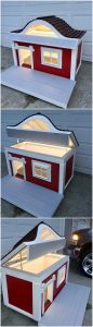 Pallet Dog House