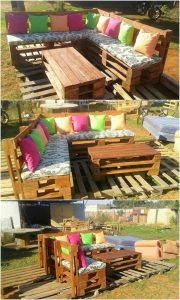 Pallet Garden Couch