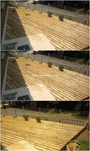 Pallet Garden Terrace