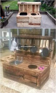 Pallet Kitchen Creation