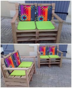 Pallet Outdoor Benches