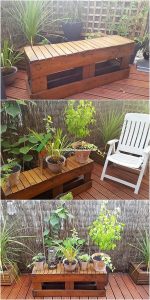 Pallet Potting Table
