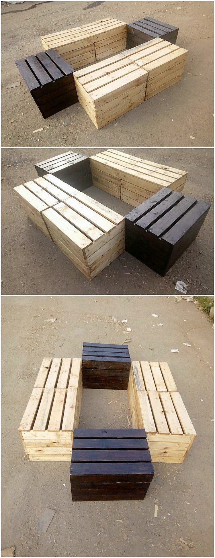 Pallet Seats Wooden Pallet Ideas