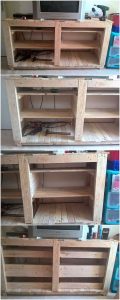 Pallet TV Stand or Media Cabinet