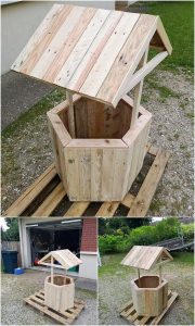 Pallet Wishing Well