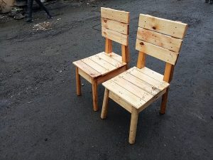 Recycled Pallet Chairs