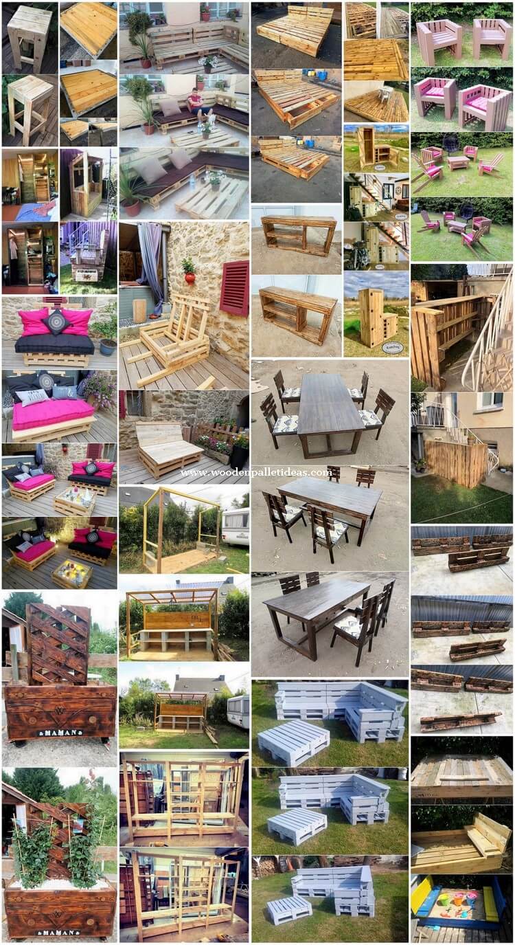 Superb Ideas of How to Recycle Old Wooden Pallets Wooden Pallet Ideas
