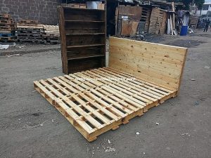 Wooden Pallet Bed