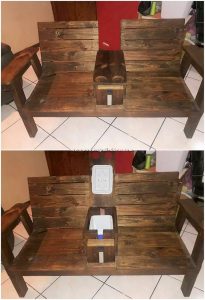 Pallet Chairs with Storage
