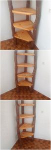 Pallet Corner Shelf
