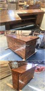 Pallet Counter Table
