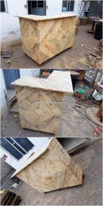 Pallet Counter Table