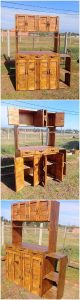 Pallet Kitchen Cabinets