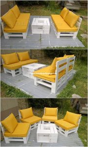 Pallet Outdoor Furniture Set