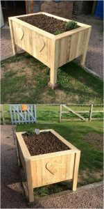 Pallet Planter Box