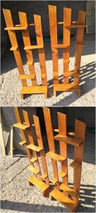 Pallet Pots Stand