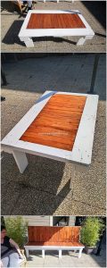 Recycled Pallet Table