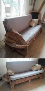 Wood Pallet Couch