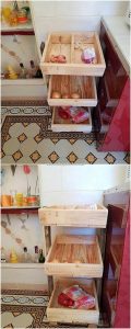Pallet Vegetable Rack