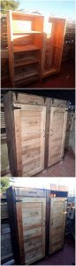 Pallet Wardrobe