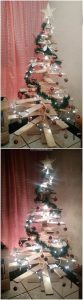 Recycled Pallet Christmas Tree