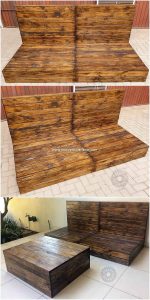 Pallet Daybed and Table