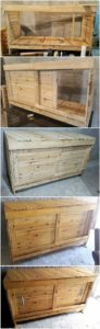 DIY Pallet Cabinet