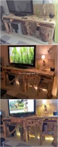 Pallet TV Stand or Media Table