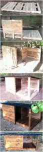 DIY Pallet Pet House