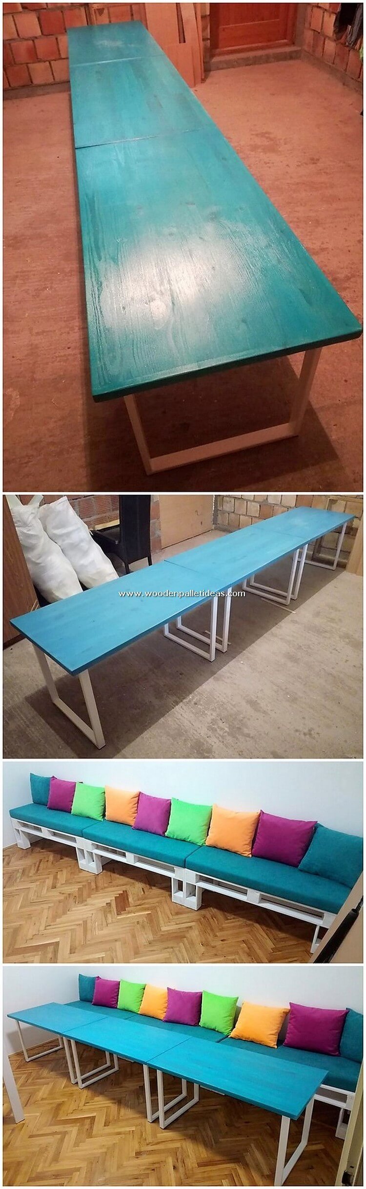 Pallet-Wood-Couch-and-Table